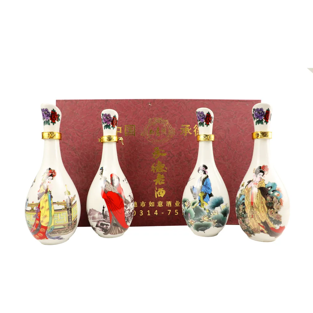 四大美女工艺典藏白酒 图片 3